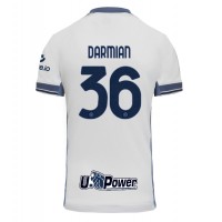 Camiseta Inter Milan Matteo Darmian #36 Segunda Equipación Replica 2024-25 mangas cortas